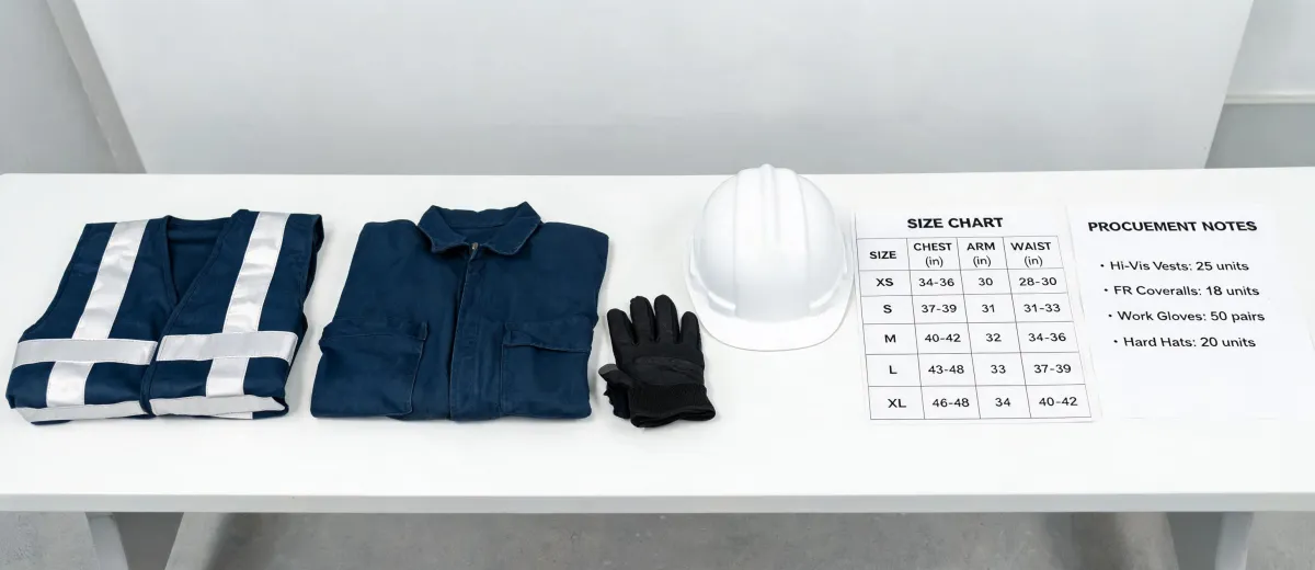 Portwest PPE planning workspace