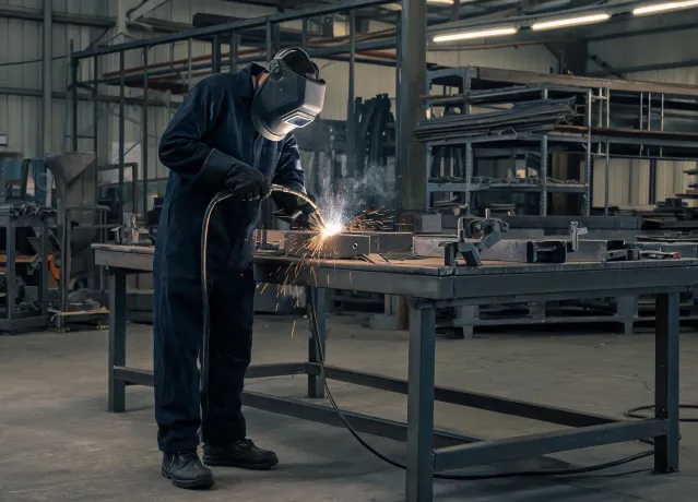 Manufacturing and welding PPE bundle