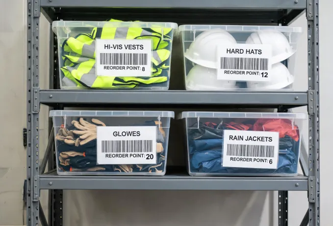 Construction PPE branch stock