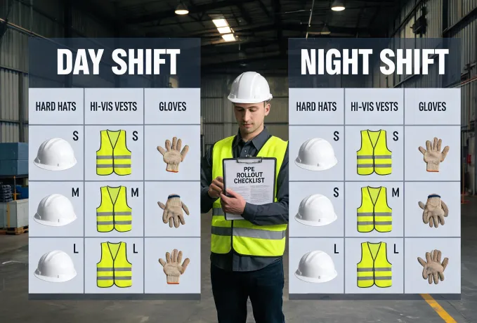 Manufacturing PPE rollout